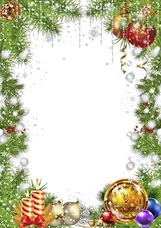 Photo frame - Christmas time is coming