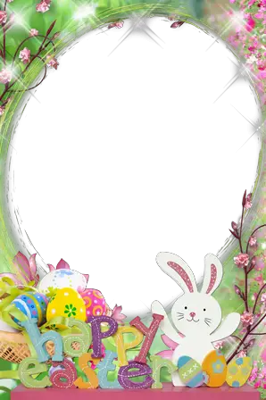 Photo frame - Easter rabbit