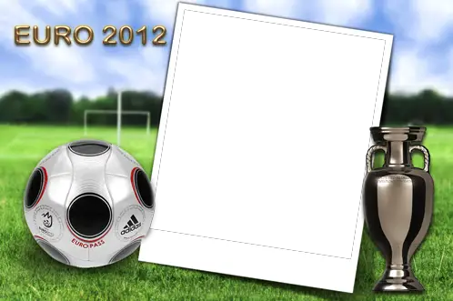 Molduras para fotos - Euro 2012 - feriado futebol