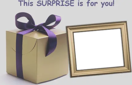 Photo frame - Giftbox for you