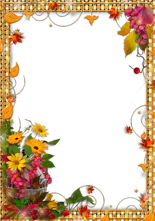 Photo frame - Golden autumn