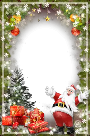 Photo frame - Greetings from Santa