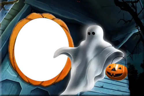 Photo frame - Halloween ghost