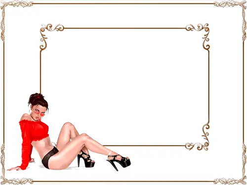 Photo frame - Passion in red