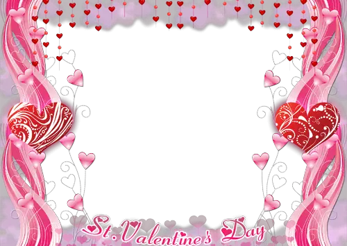 Photo frame - st. Valentine's day