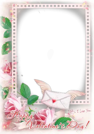 Photo frame - Gentle Valentine's card