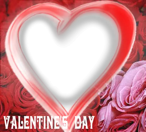 Foto lijsten - Valentijnsdag hart