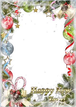Photo frame - New year is coming