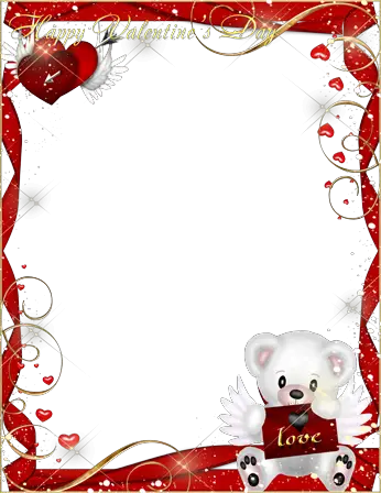 Photo frame - Wish you happy Valentines day