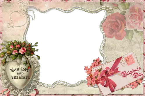 Photo frame - With love and best wishes