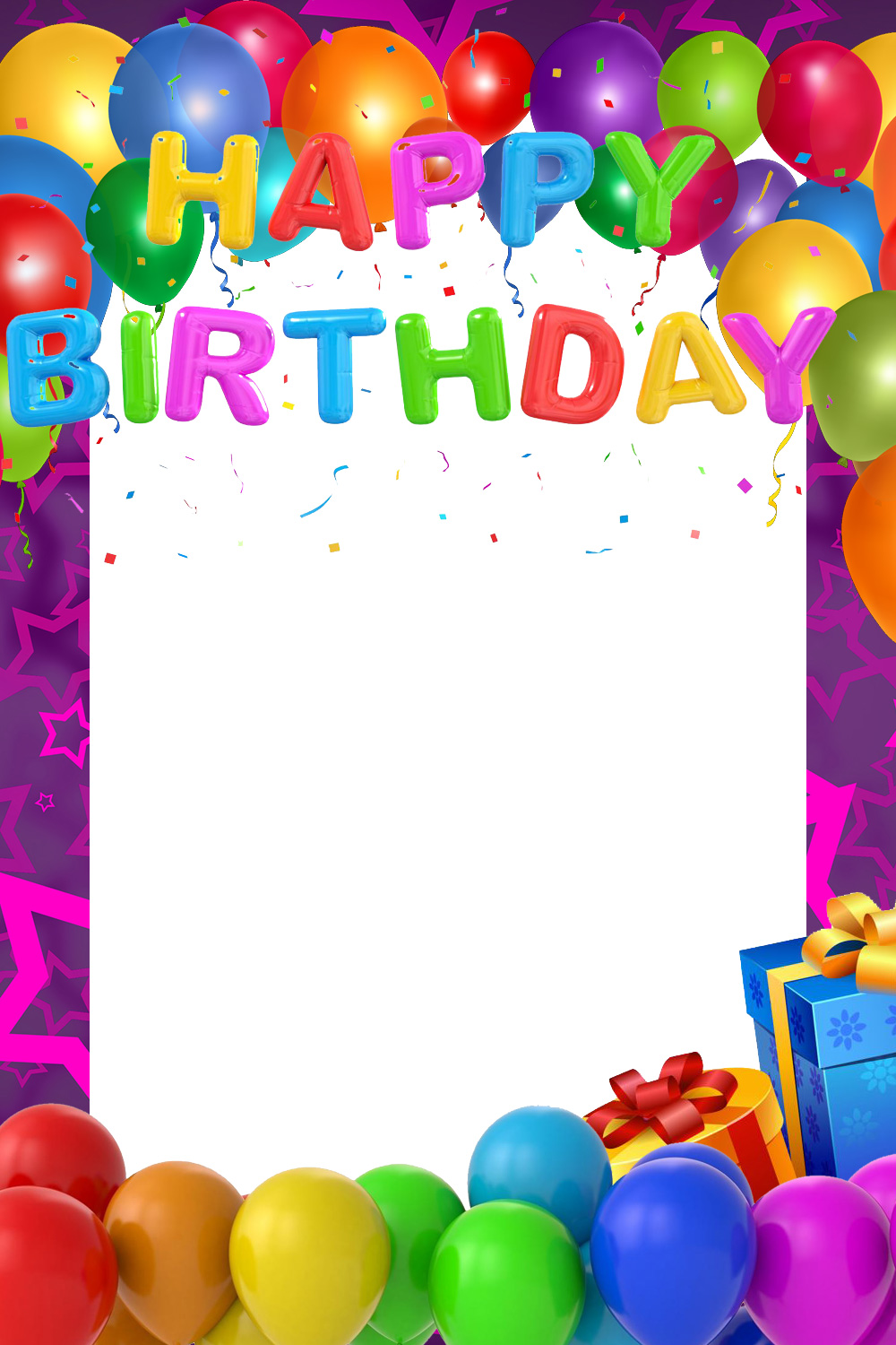 ≡ Birthday Photo Frames ( 50+ frames )