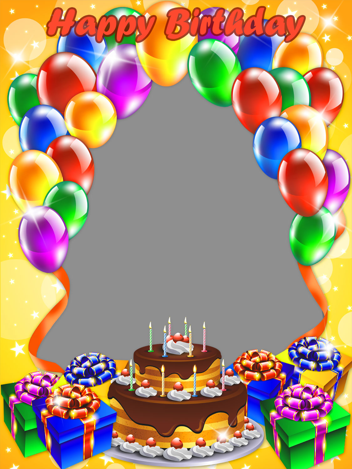 ≡ Birthday Photo Frames ( 50+ frames )