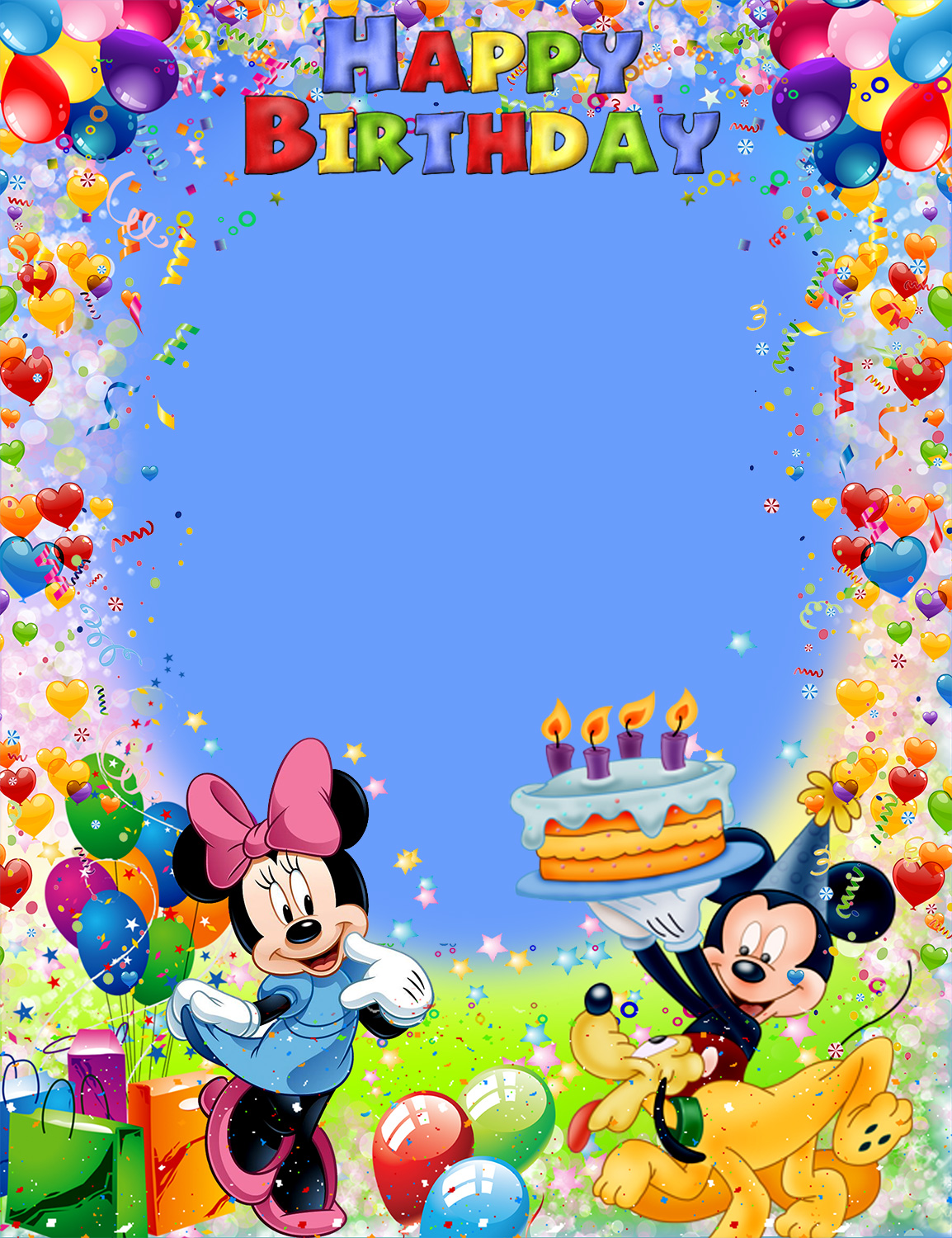 ≡ Birthday Photo Frames ( 50+ frames )