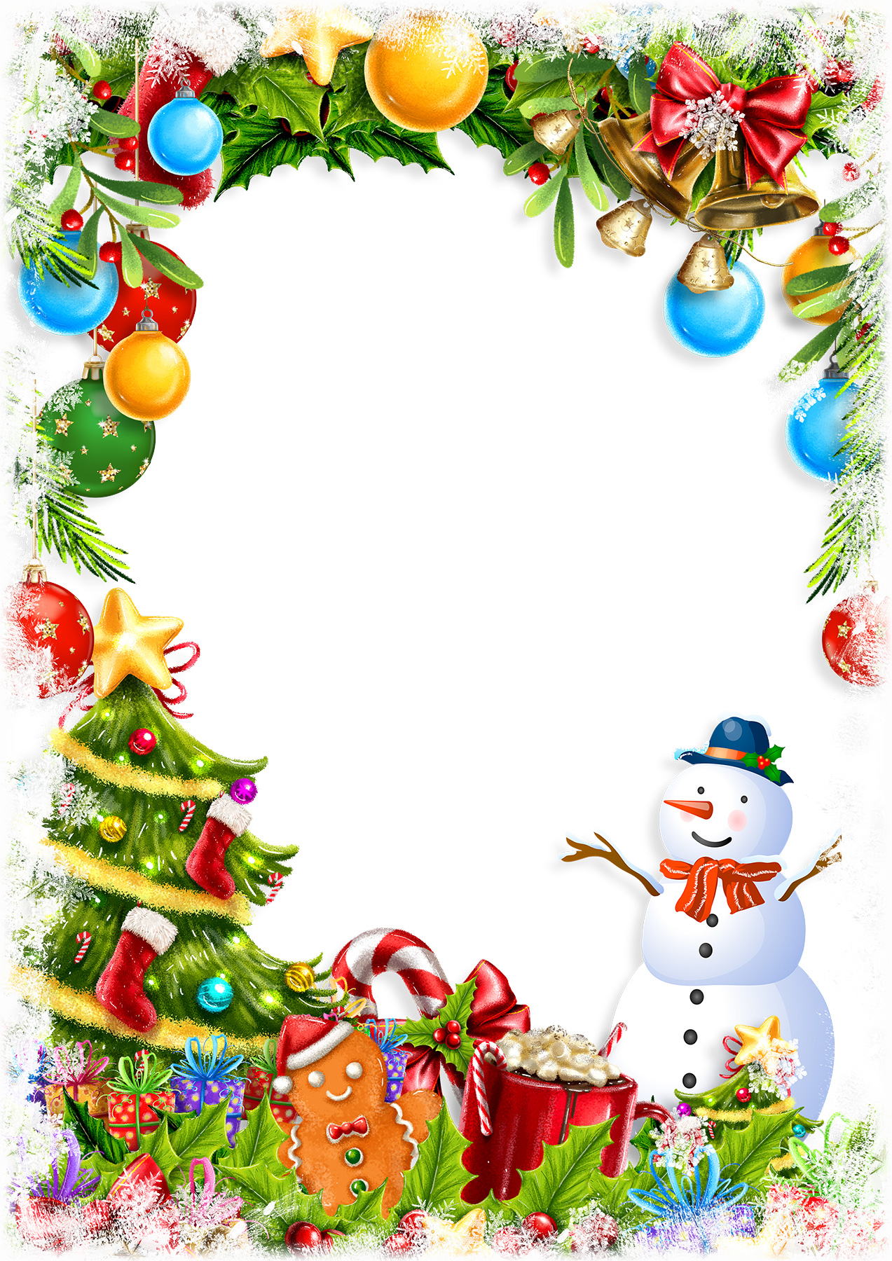 Pretty Christmas Border Designs